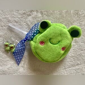 Kids’ Frog Coin Purse + Frog Earrings Set - NWT
